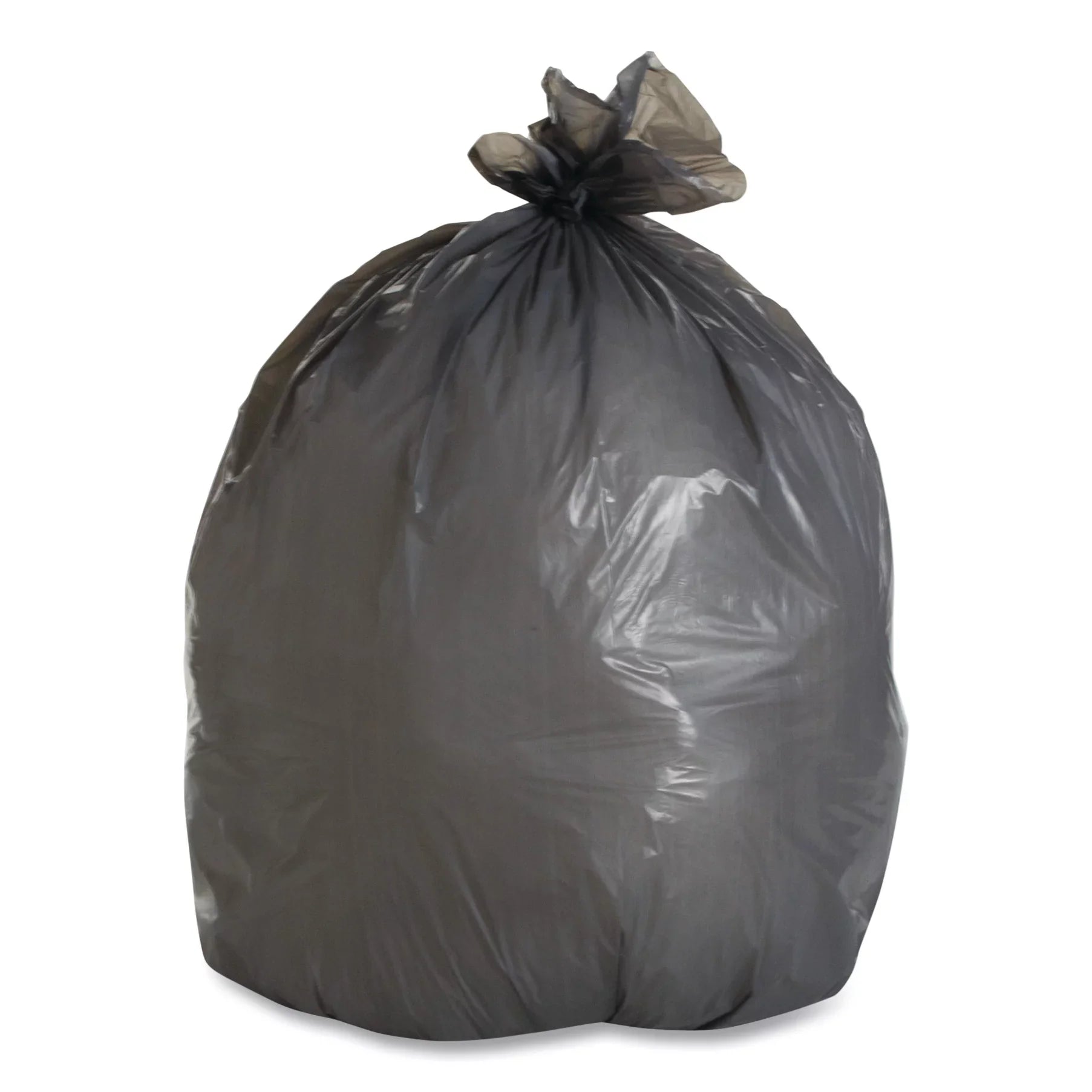 Trash Linear gal, Density Bags, 43 56 Gray, x mil, 1.3 Industrial 47, 100/Carton Boardwalk Low