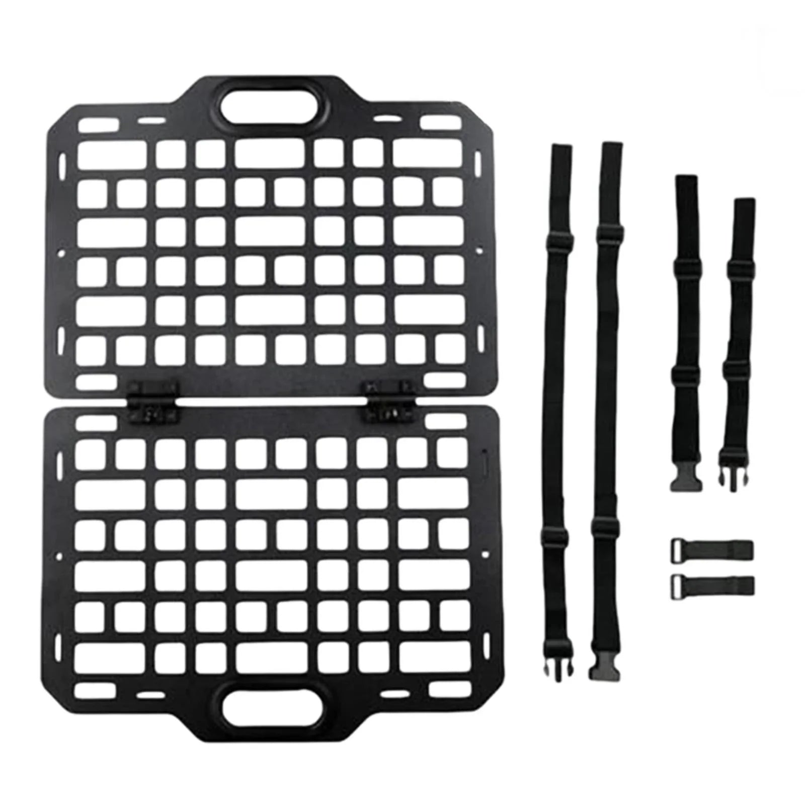 Back Seat Seat Organizer Plate AMLESO Auto Panel Hanging Automotive Auto Parts Molle Storage Truck Car Modular Panel for Seatback