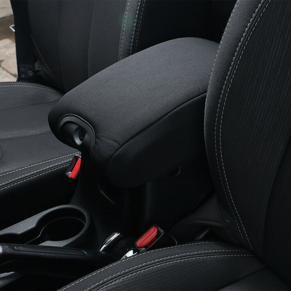 Cover Cushion Center Teledu Wrangler Console Pad for 2011-2018 Armrest JK Jeep T Cover