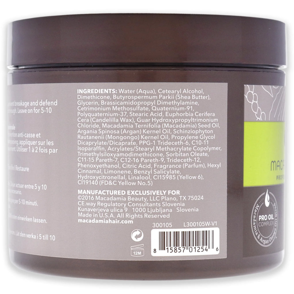 Oz Macadamia Masque Rich Hair Ultra By Masque Moisture - Hair 8
