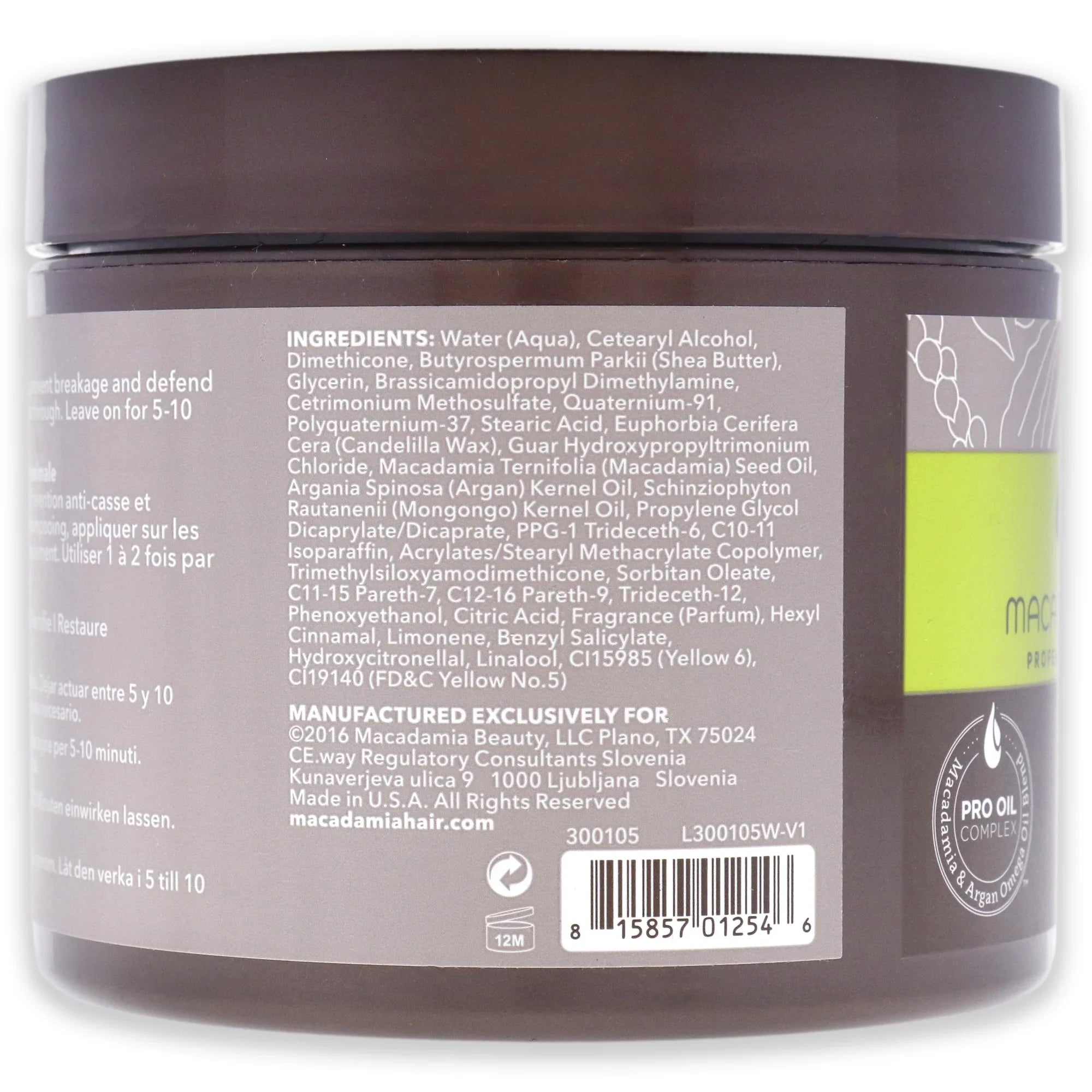 Oz Macadamia Masque Rich Hair Ultra By Masque Moisture - Hair 8