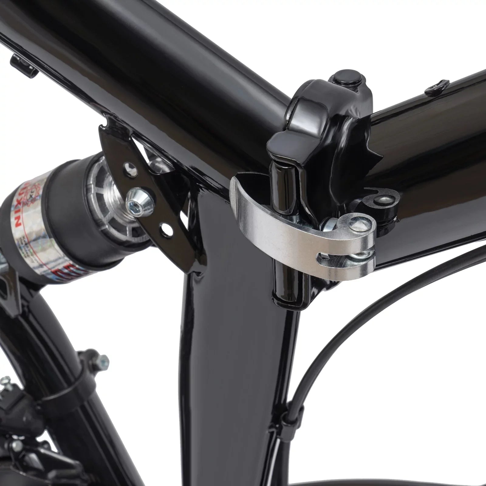 26" Mountain & Double Height Frame Steel Women for 21-Speed Disc Adjustable Bicycle Shifter Men Bike, Brake Black Folding City