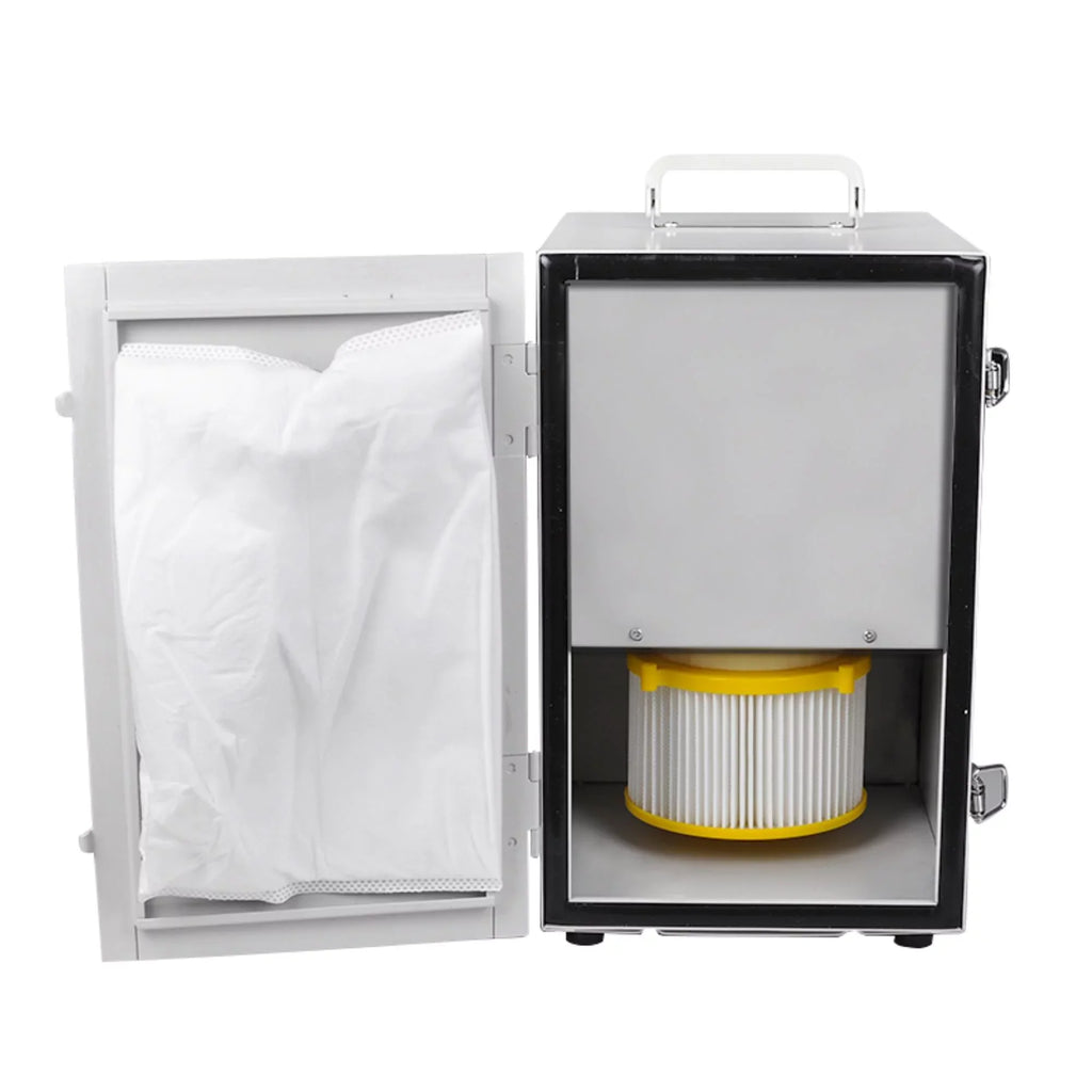 370W Promoting Collector Laboratory Dental Vacuum High-Performance - and Environment Work Use, Advanced Clean Cleaner for Dust Digital Single-Row