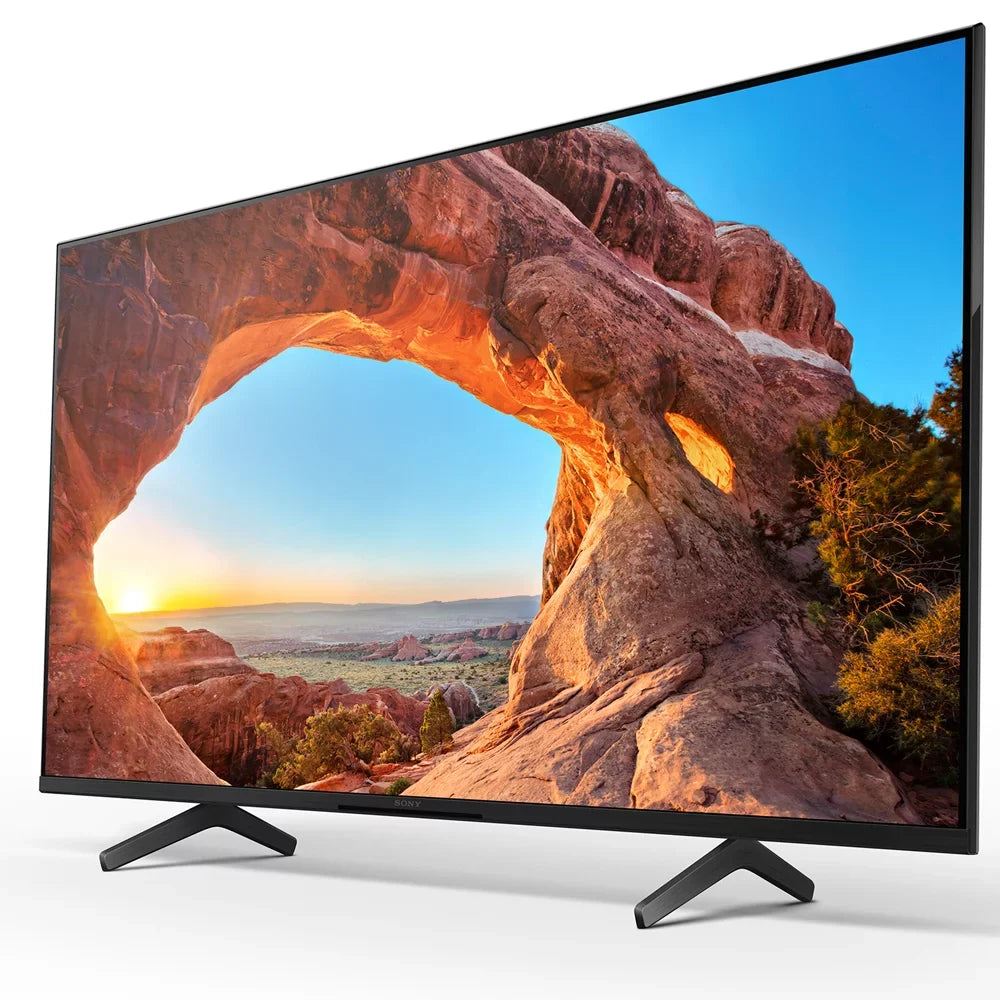 Ultra X85J 60W Wall 37"-70" TV TV Home inch 2021 Smart Channel Deco 6-Outlet Sony and Bracket Surge Soundbar, Adapter HD 4K Mount KD43X85J 43 LED with Bundle Bundle Model 2.0