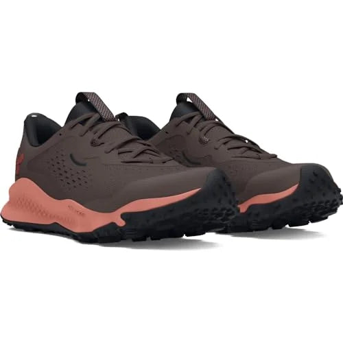 (200) Fresh US Armour Clay/Black/Cinna Red, Under Women's Trail, Charged 6, Maven