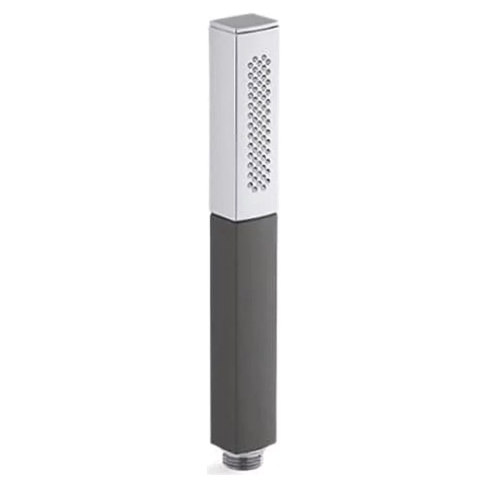 Chrome Grey Kohler Handshower, Shift Polished K-14788-GR-CP Square Handle,