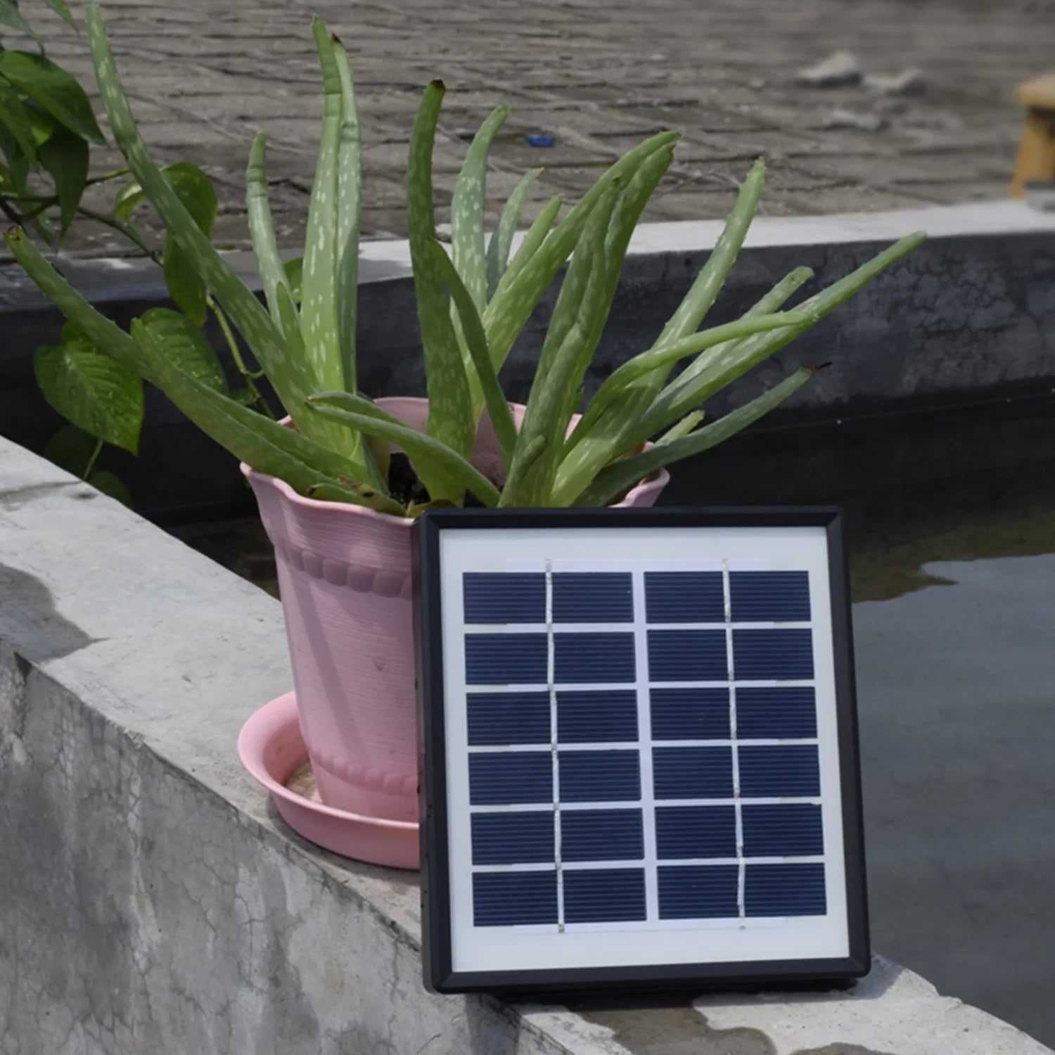 Aeration Aquarium Airpump, Pump Pond 1.5W for Yabuy Fountain OWSOO Solar