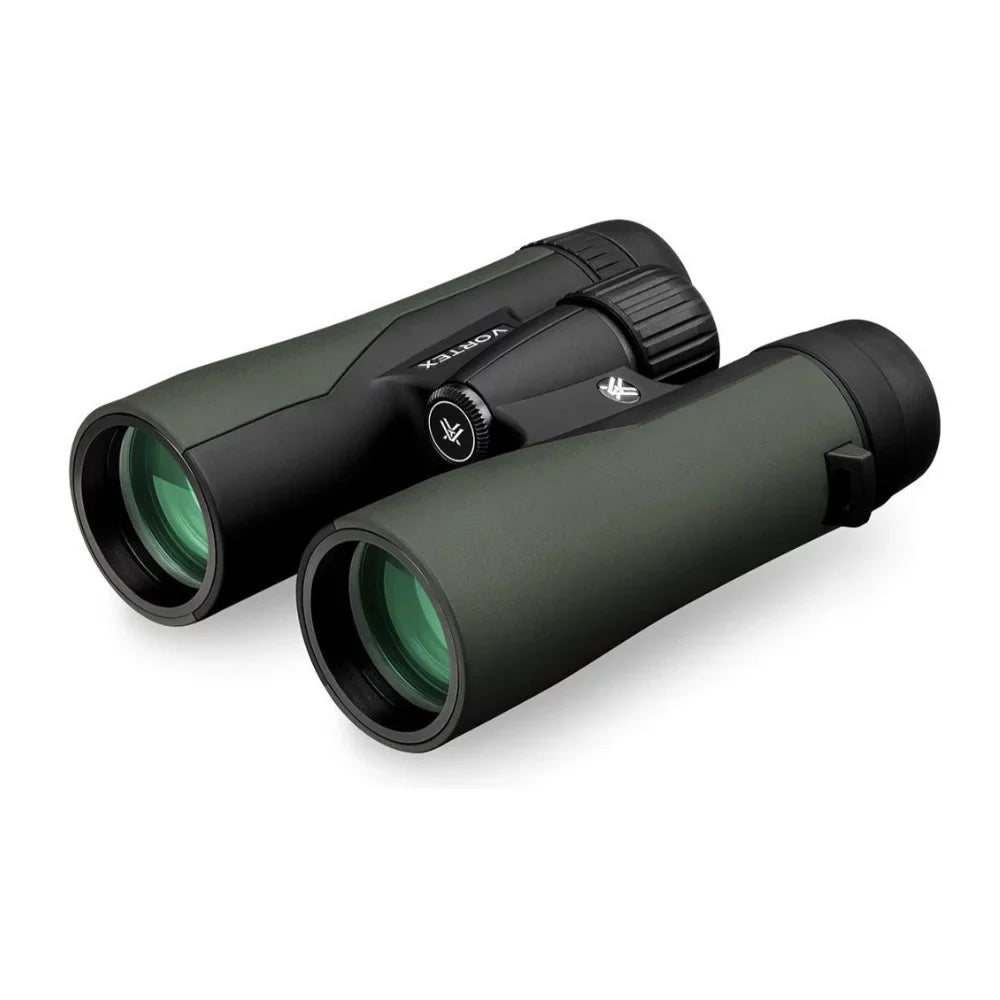 10x42 Vortex Prism & Vortex Hat Crossfire Binoculars HD Strap w/Floating Roof