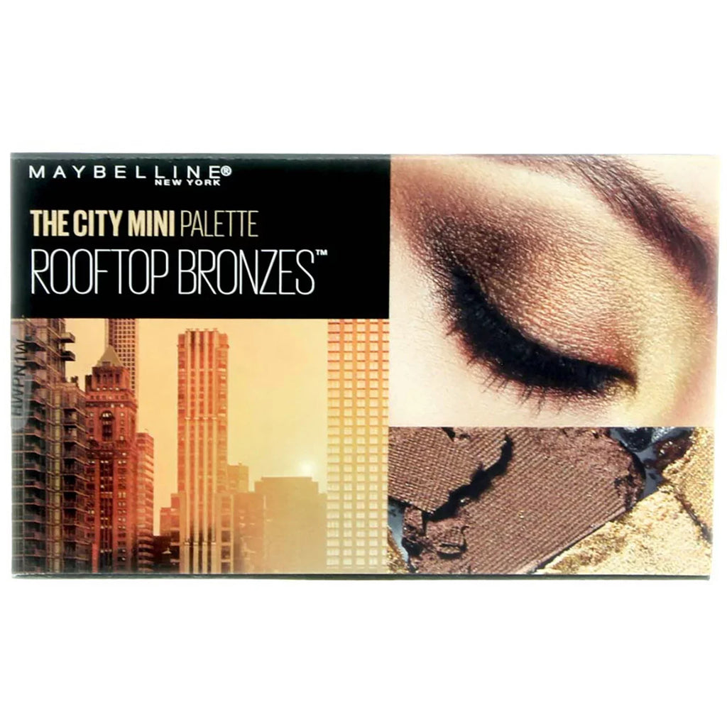 Pack) - (3 Mini City Rooftop Bronzes Palette The MAYBELLINE