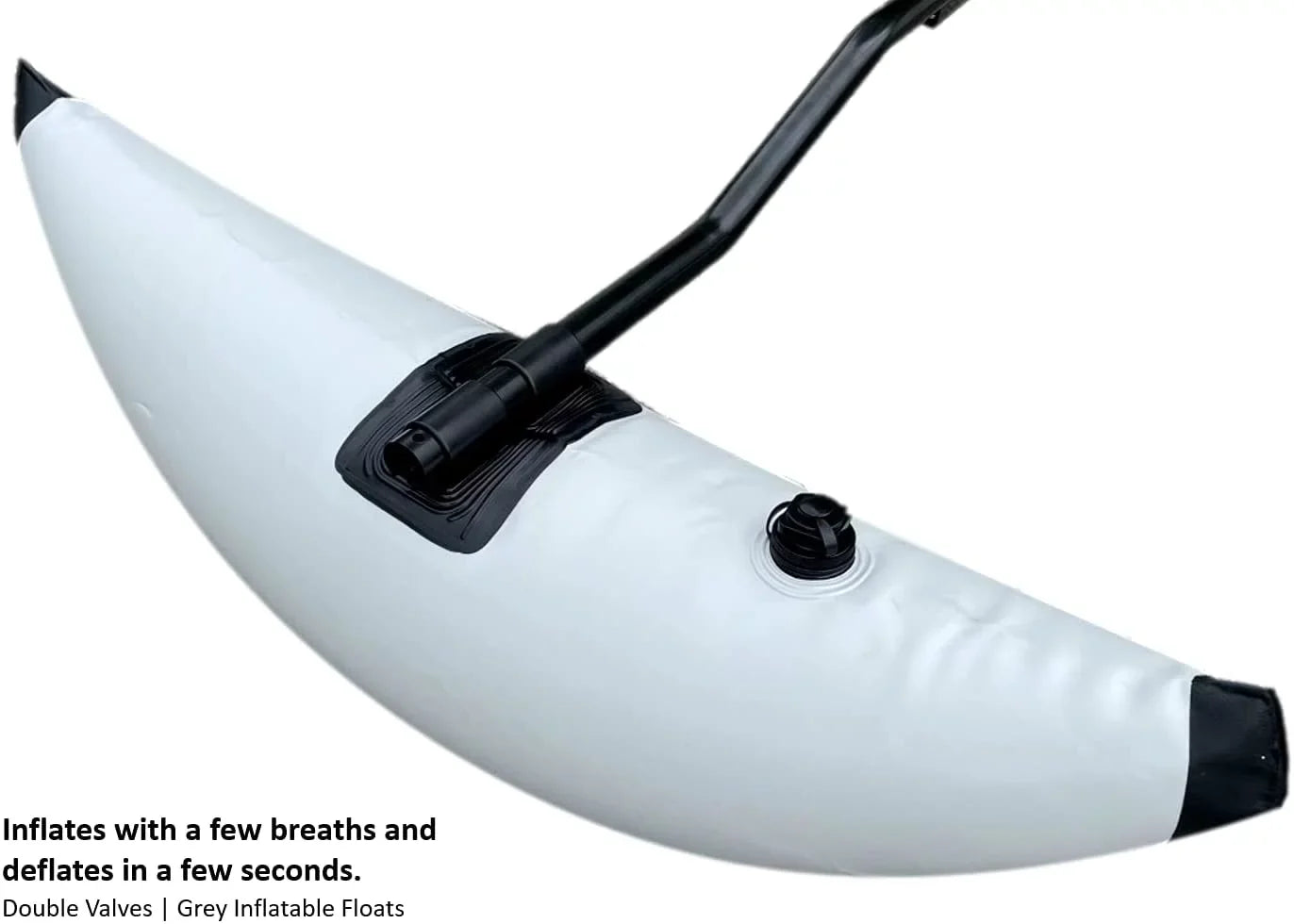 Repair Float Patches PVC Fishing Arm Canoe Adjustable Buoyant System Pactrade Stabilizer Boat Sidekick Tube Outdoor Kit Gray Buoy Marine Accessories Grey Kayaking Breath Outrigger Kayak Rod Inflatable