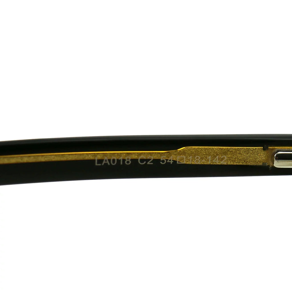 Eyeglasses Charles Cat Delon by 54 142 Black/Gold Womens Frames 18 Eye