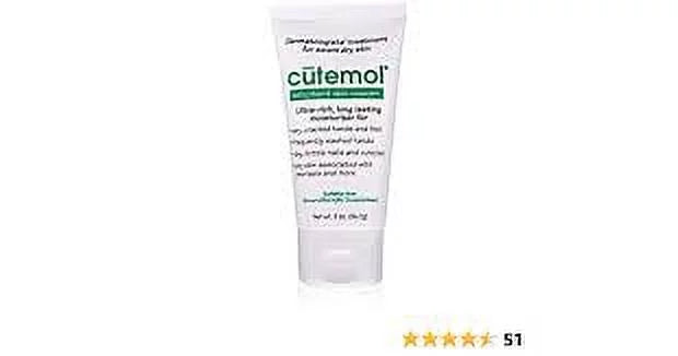 Cream (Pack Cutemol oz Skin 2 3) of Emollient
