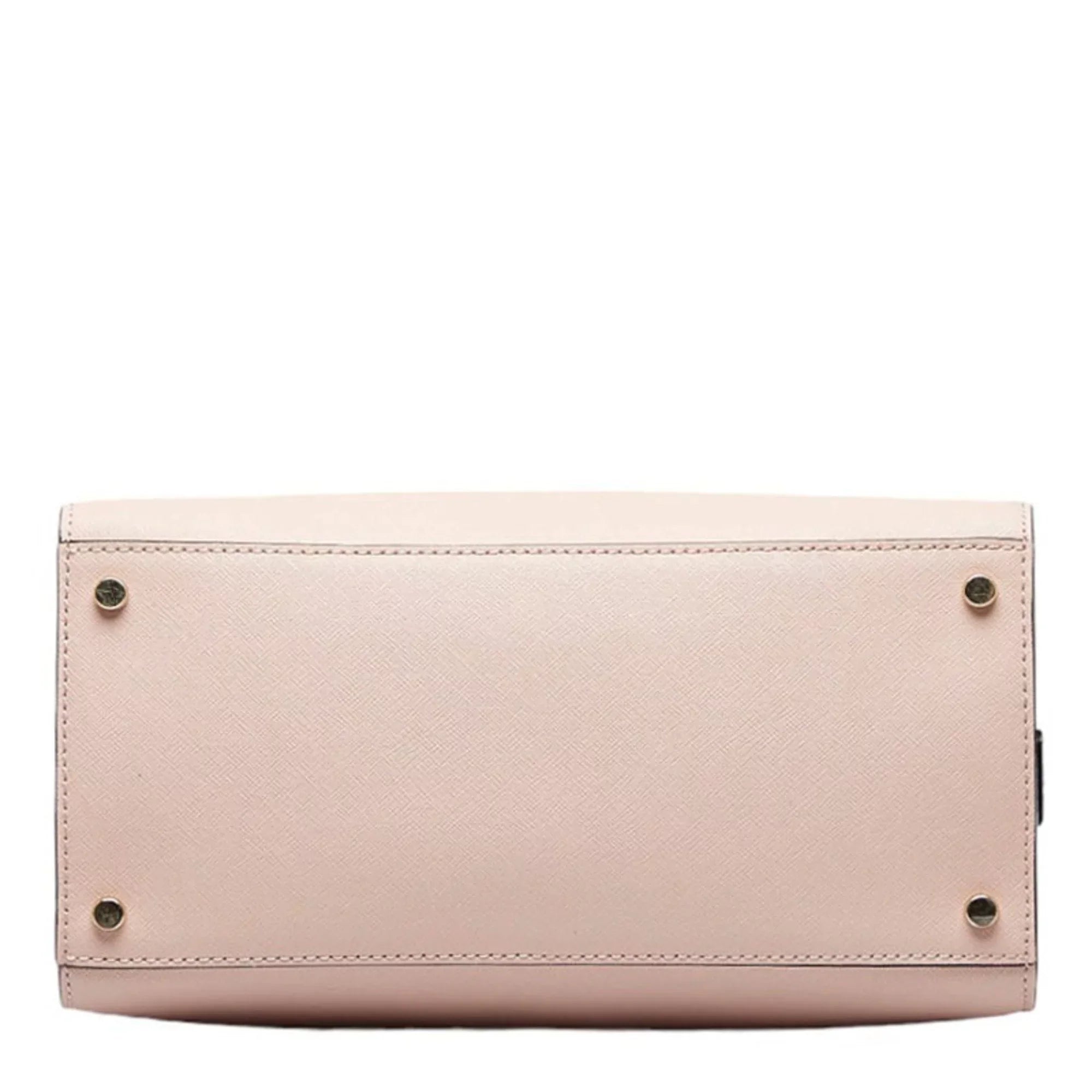 pink handbag PXRU5957 STREET spade black CAMERON Spade leather Pre-Owned SMALL Kate (Good) ladies CANDACE