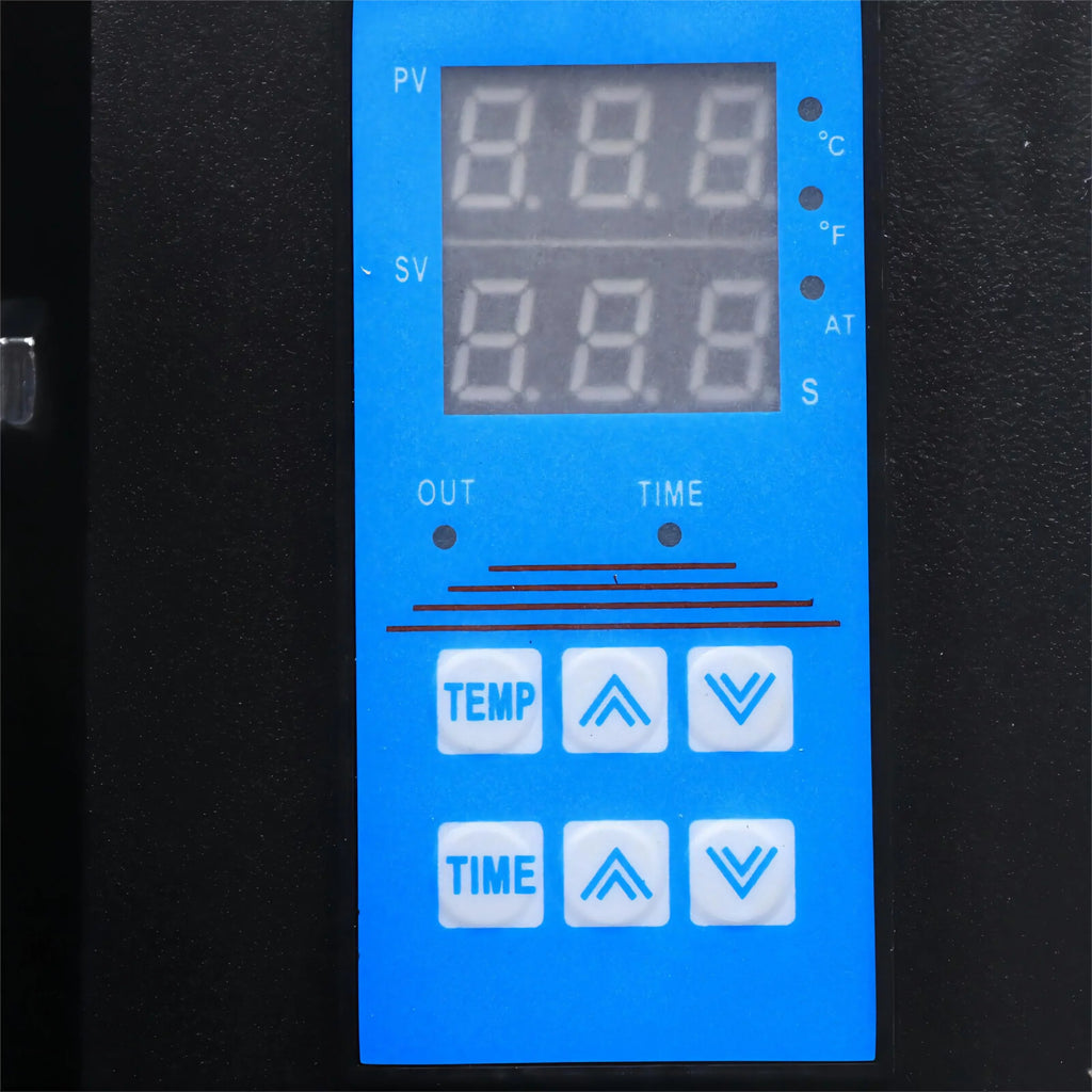 Pressure Adjustable 16" Time Digital Press Transfer T-shirt TEMP 0~250℃ Clamshell Heat Printer Sublimation Anqidi 24" Machine x