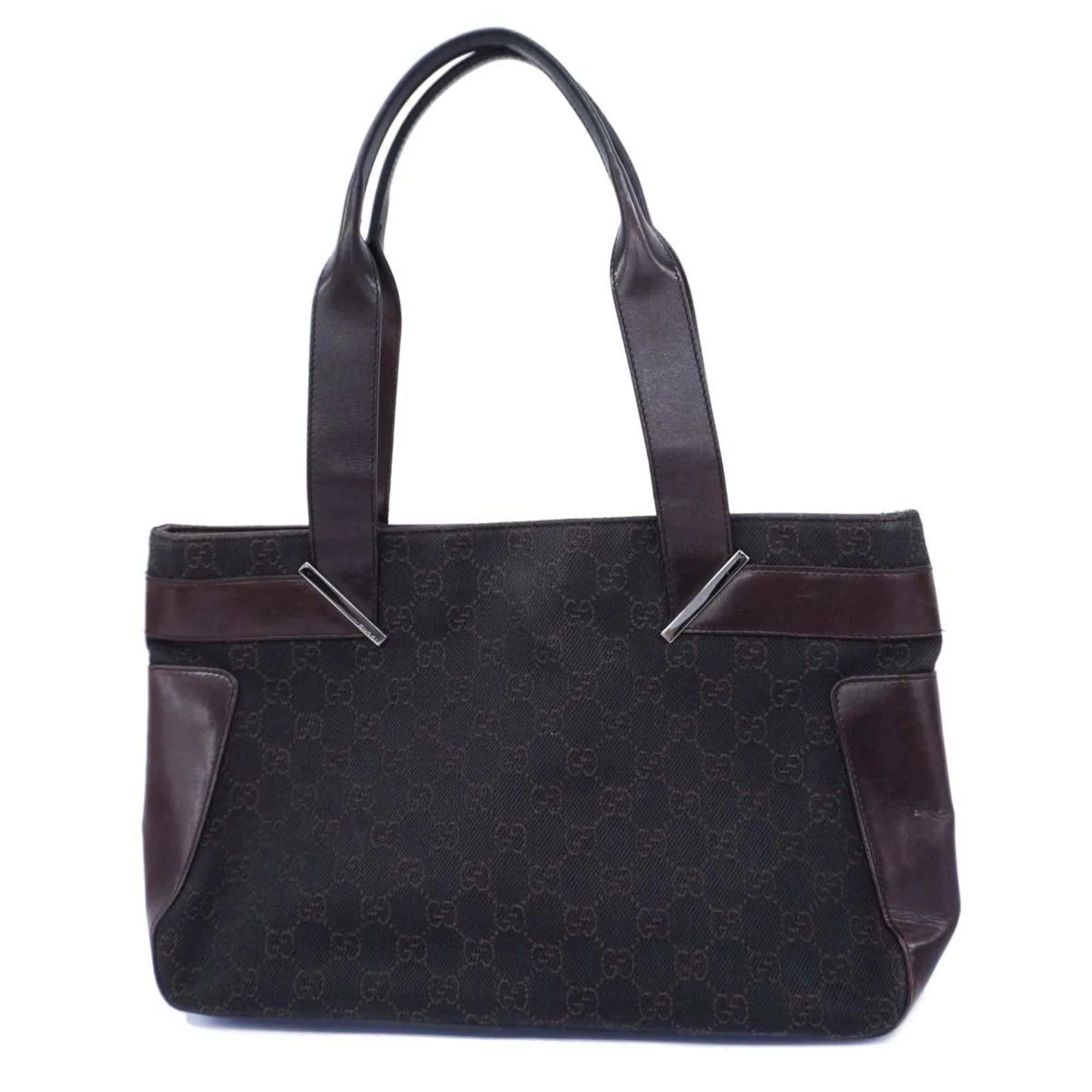 Women's 73983 Tote Gucci Brown Pre-Owned Bag Denim (Good)