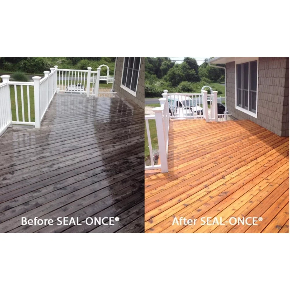 gal Wood Premium Marine Sealer Once Seal CEDAR 5