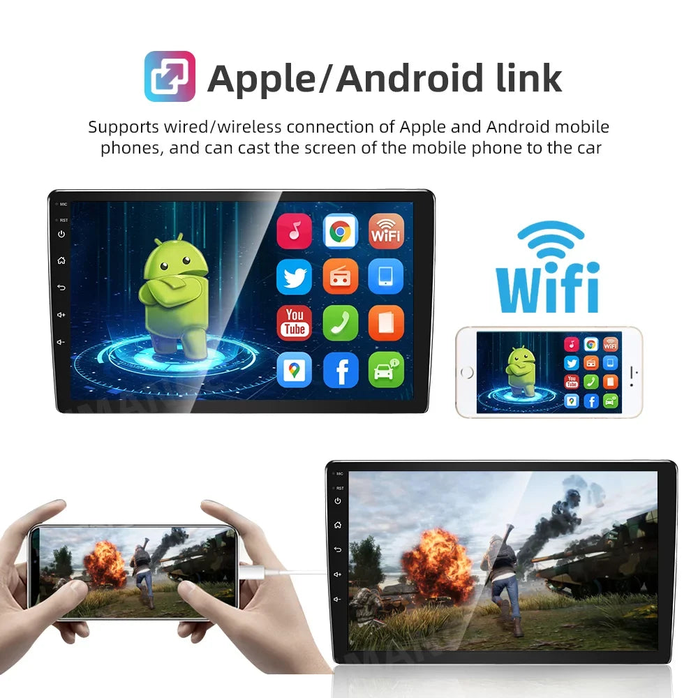 Backup Carplay Ford Camera GPS for Android Escape Navi carplay/Auto with 2007-2012 Car Radio 11 Stereo