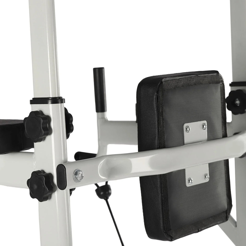 Black Power Pull Gym Chin Home Push Up Tower Adjustable Power Bar Tower Station Gym Home Dip Height