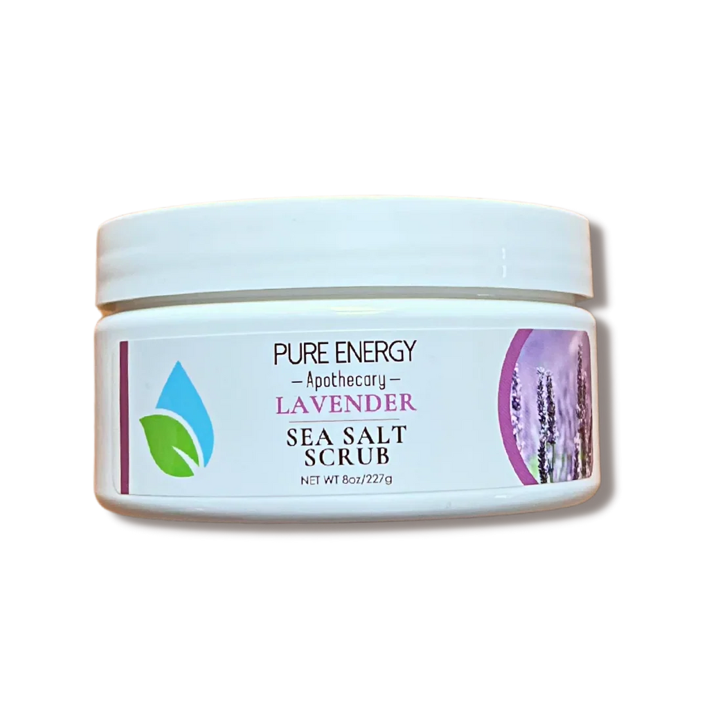 Energy Pure Apothecary Sea Scrub Salt 8 Lavender oz.