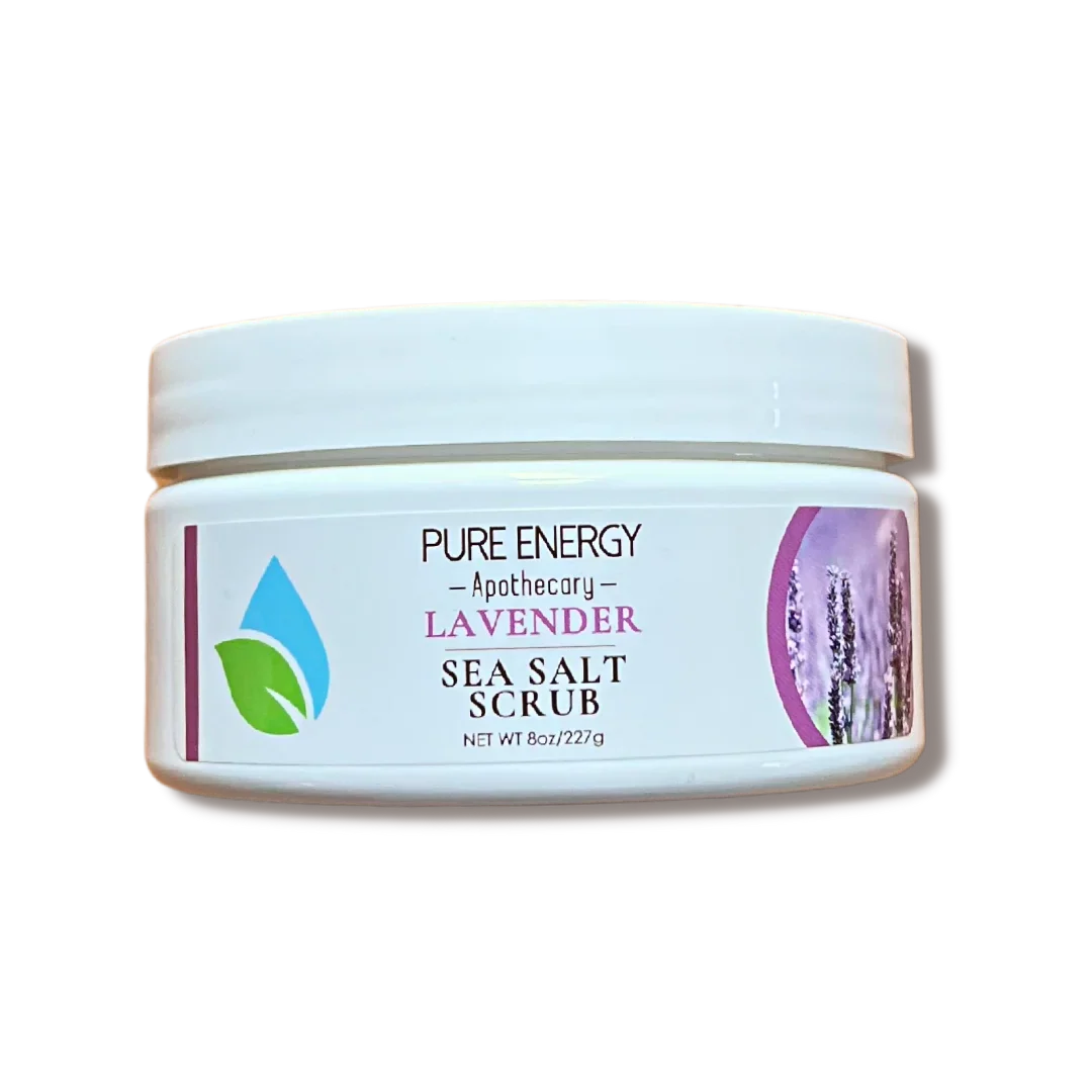 Energy Pure Apothecary Sea Scrub Salt 8 Lavender oz.
