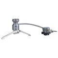 Equipment Camping Connector, Butanes for Canister CAMPINGMOON Portable Stove Cooking Tripod Adapter Camping
