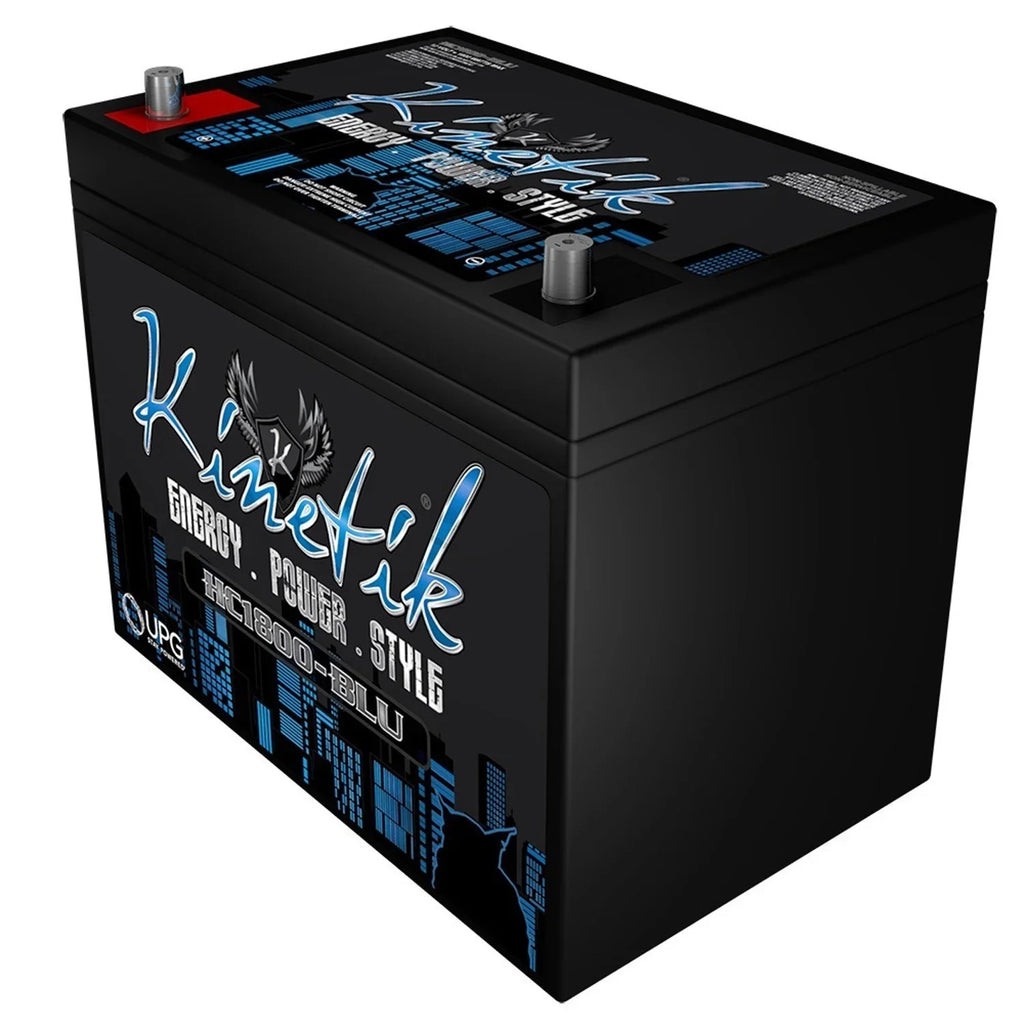 Cell 1900A Kinetik Amp HC1800-BLU for Power Replacement AudioPipe APCL-18001D Battery