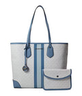 Size Tote Kors Chambray Eva 30F9SV0T3B-519 Womens Michael Multi One Large