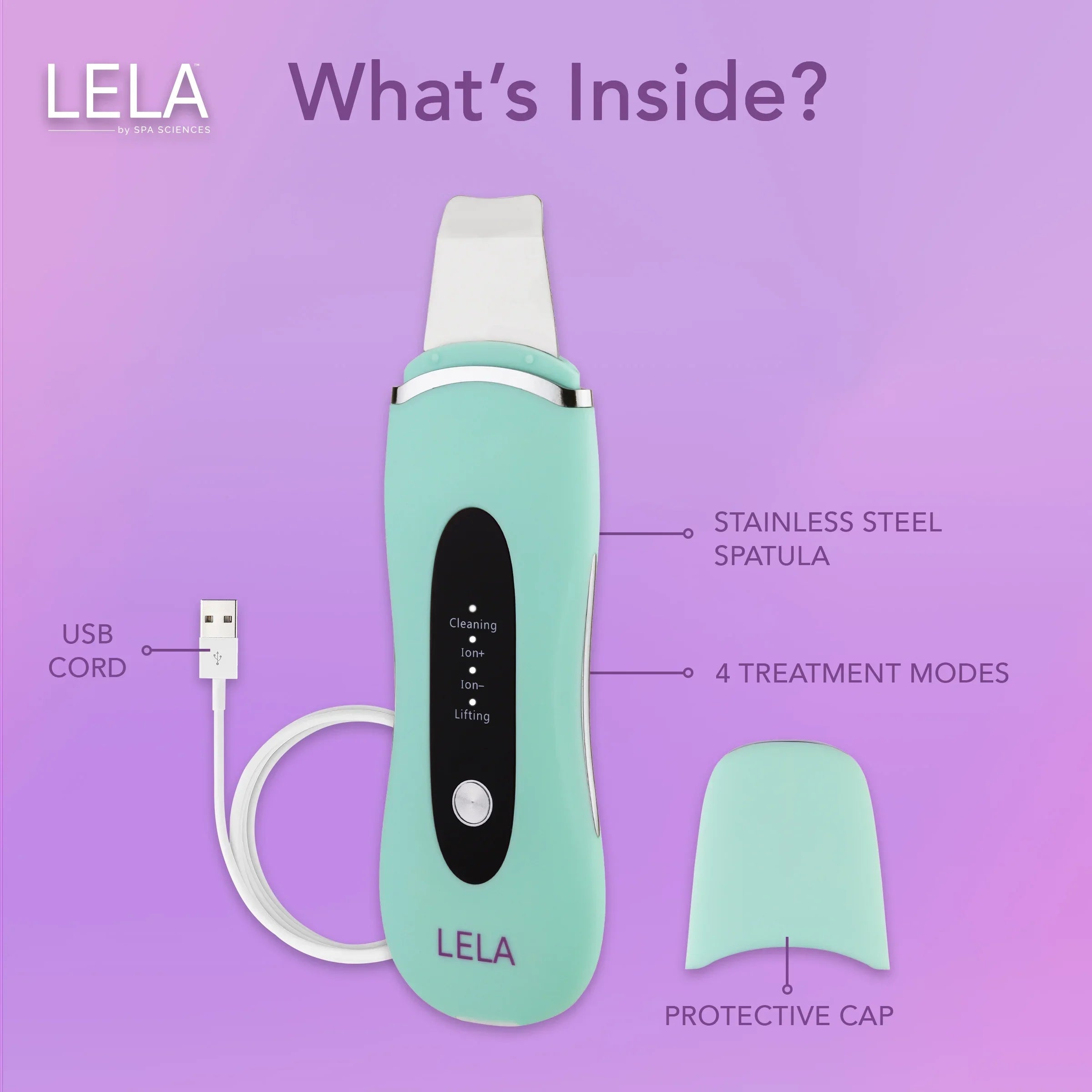 Skin Mint Spa LELA Spatula, Sciences