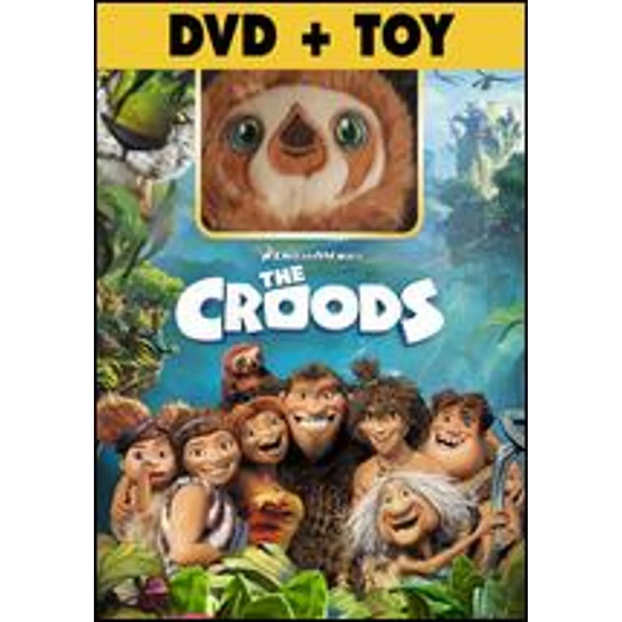 Croods Plush by directed Kirk Toy] Micco Pre-Owned De Chris Sanders, The (DVD [With 0024543884293)