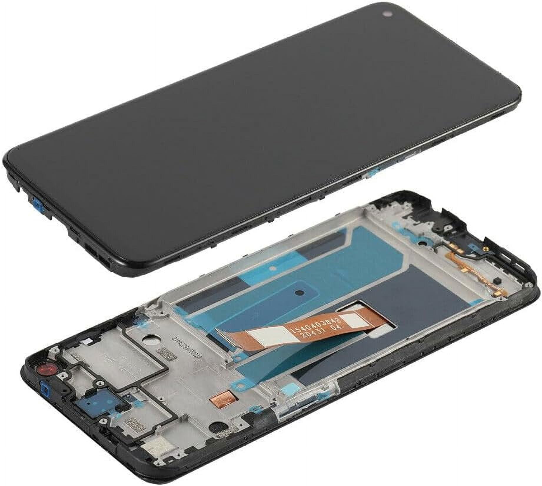 6.49" for Touch Display Replacement BE2028 BE2026, BE2025, for LCD 5G with One N100) Digitizer Nord Nord Plus Assembly N10 BE2029, Screen Frame(Not