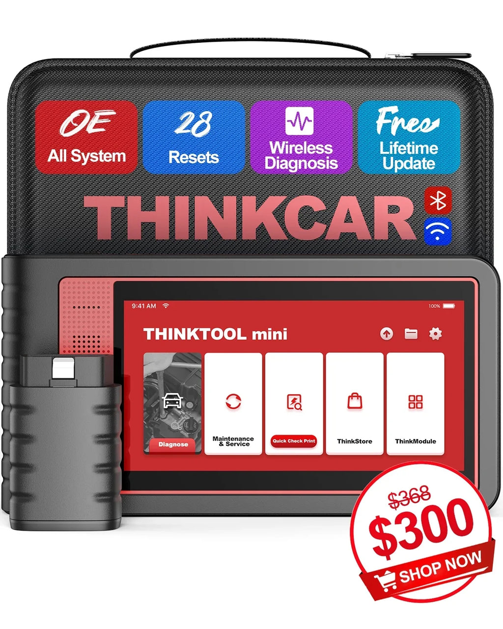 THINKCAR OE-Level Services Tool FCA 28+ SGW All Diagnostic Systems AutoAuth for Scan Diagnostic Car