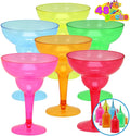 Pcs Mexican Cups Cinco Margarita De oz Fiesta Taco Decoration Party JOYIN Decorations,12 Plastic Fun,Plastic Party Cinco Glasses Party Mayo Glasses Margarita Theme Supplies for De 48 Mayo