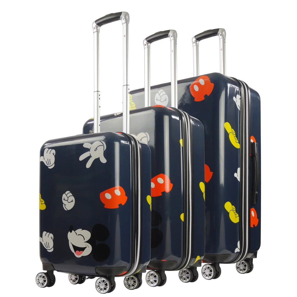 Icons Spinner Hardside 3 set Ful luggage Mouse pc Mickey Disney Body