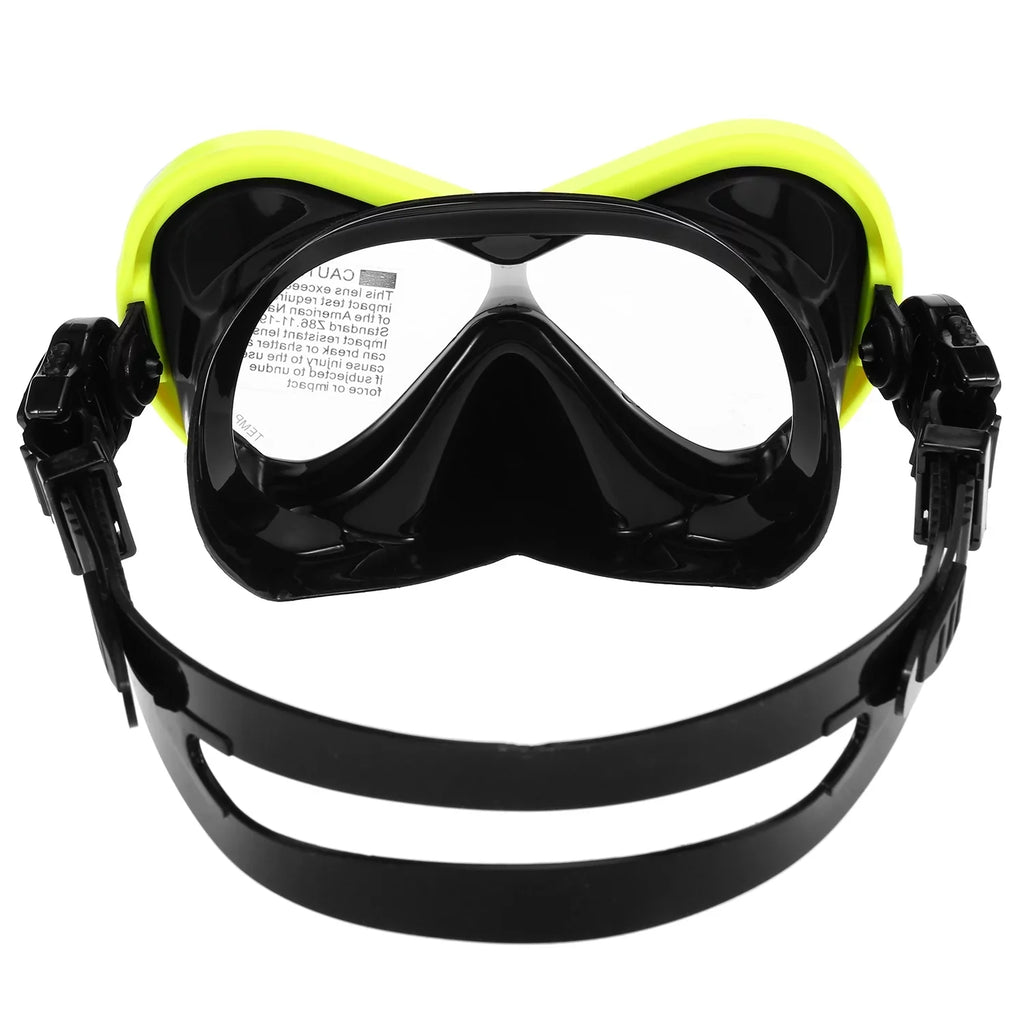 Snorkel with Goggles Set 6588 for Tube -fog Professional Dry Snorkel Swimming Kids Goggles