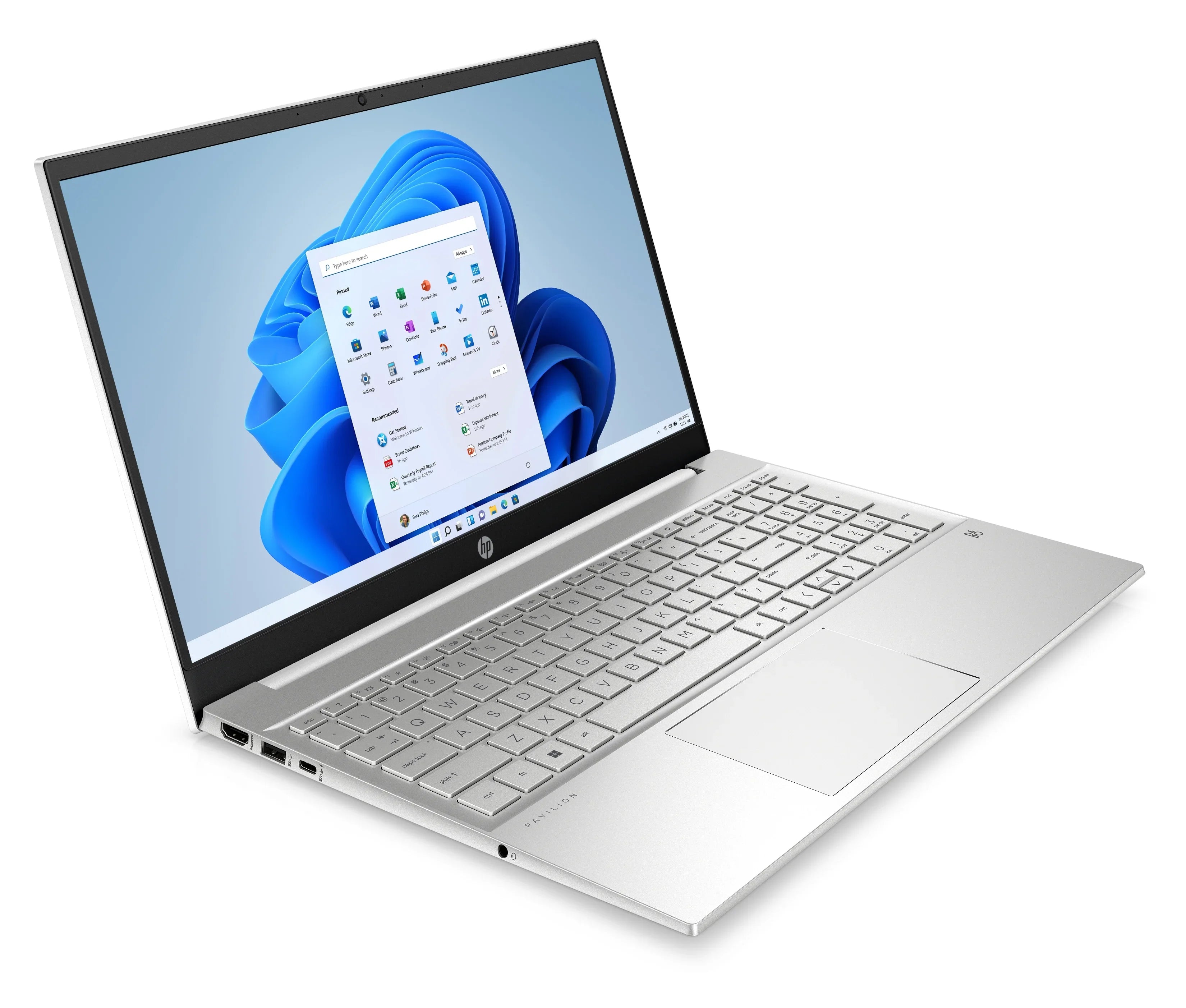 Touch, 512GB HP 8GB Core Iris Intel Intel SSD DDR4, Xe, 15.6" i5-1235U, 15-eg2010nr Pavilion w/