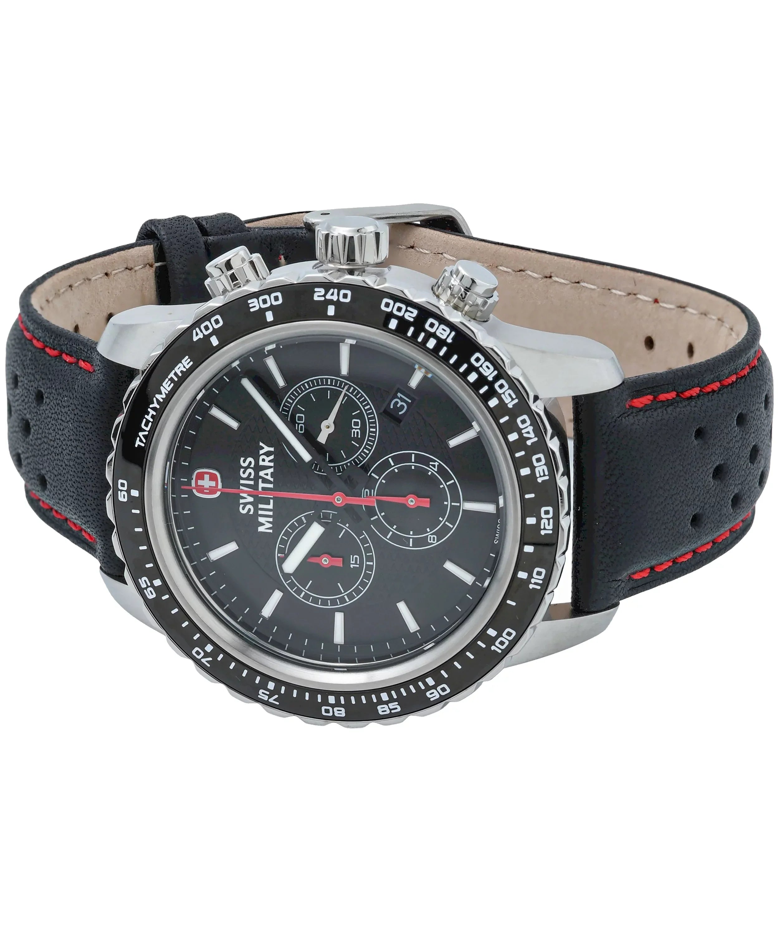 Roadster Military Watch Men's 01.0853.305 Swiss $400 Chronograph VICTORINOX NEW
