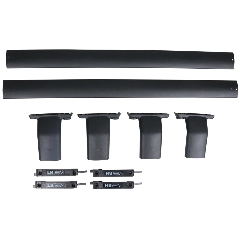 Motorsports Cross CX5 Mazda CX-5 with Ikon Rack OE Compatible Black Aluminum Style Bar Roof 13-16