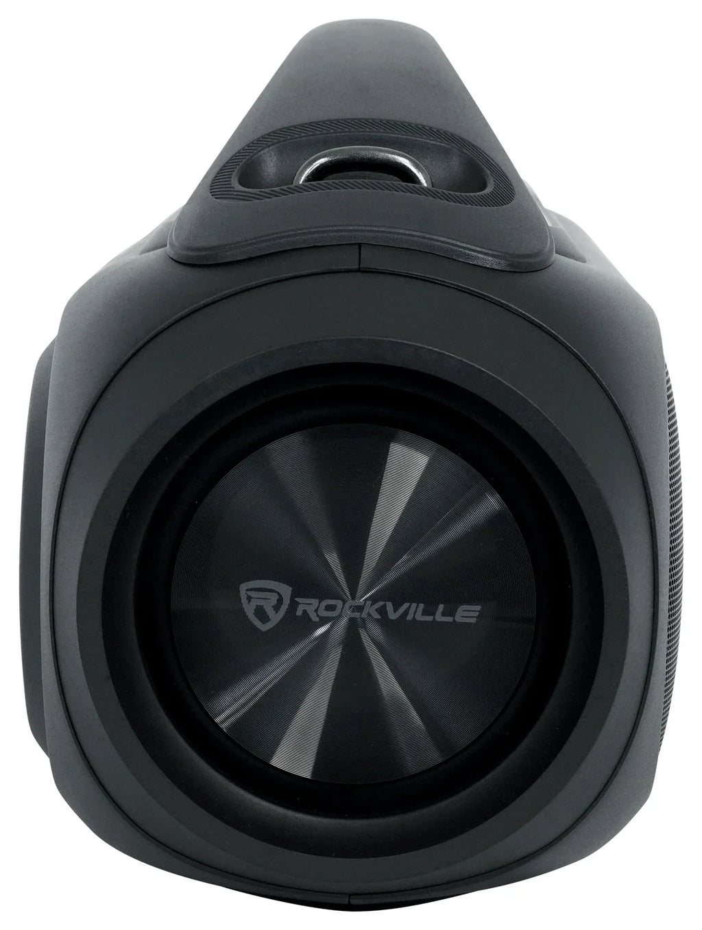 Bluetooth w/Wireless Link BASS (2) MAX LED Speakers Portable Rockville PARTY GO