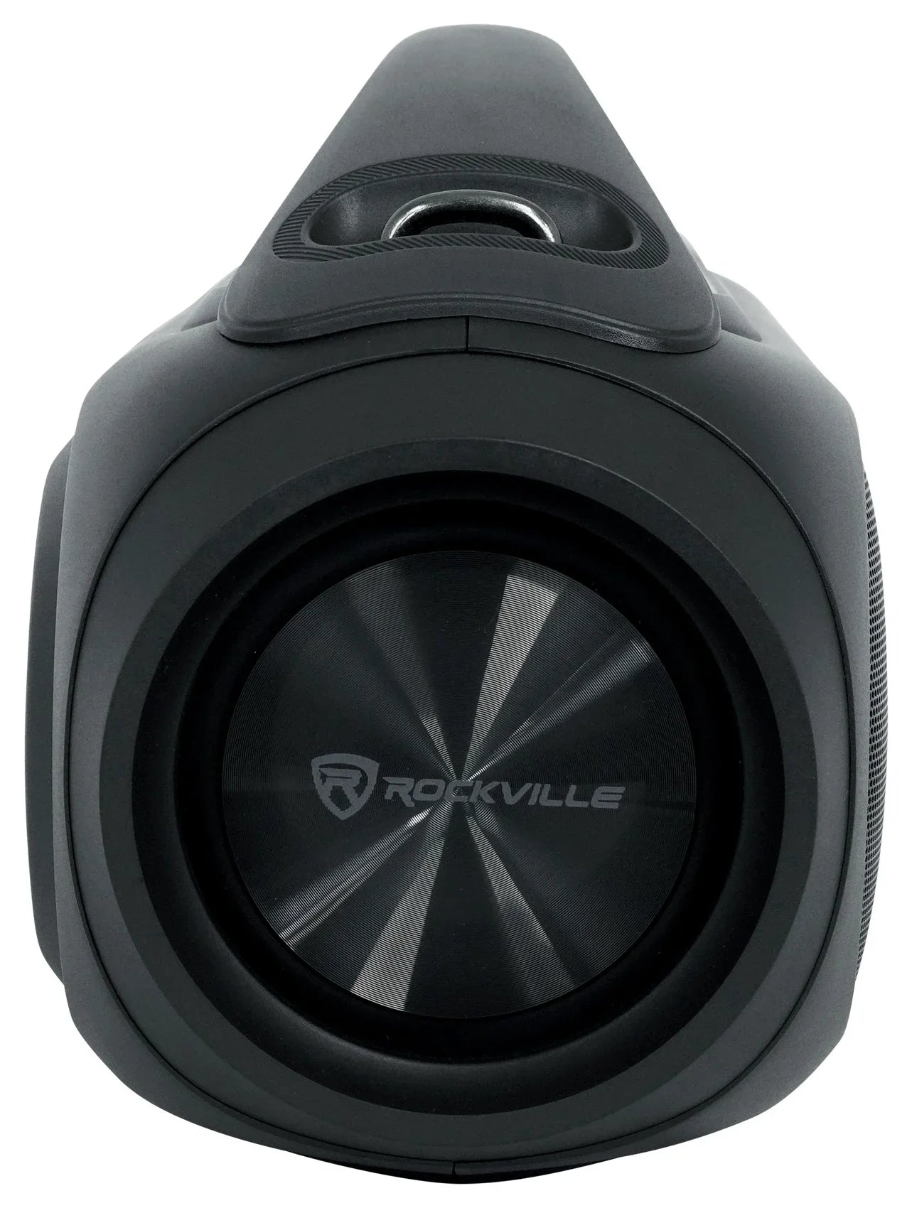 Bluetooth w/Wireless Link BASS (2) MAX LED Speakers Portable Rockville PARTY GO