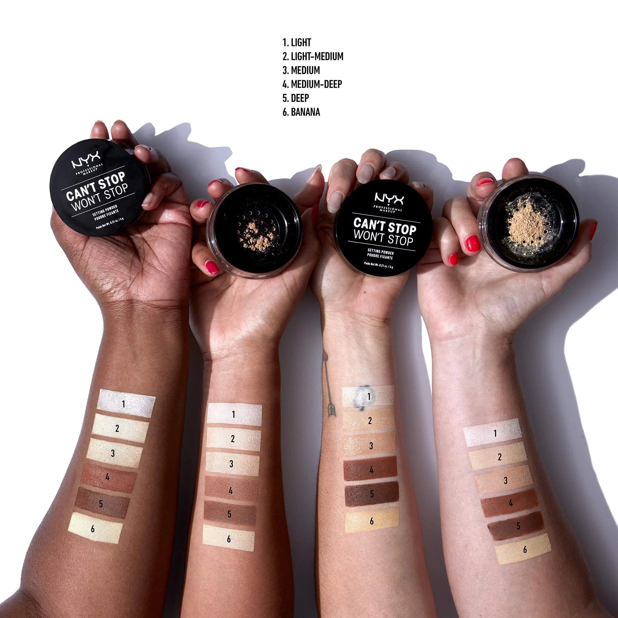Tantalizingly Makeup - Powder Medium Translucent Professional Loose Nyx Setting