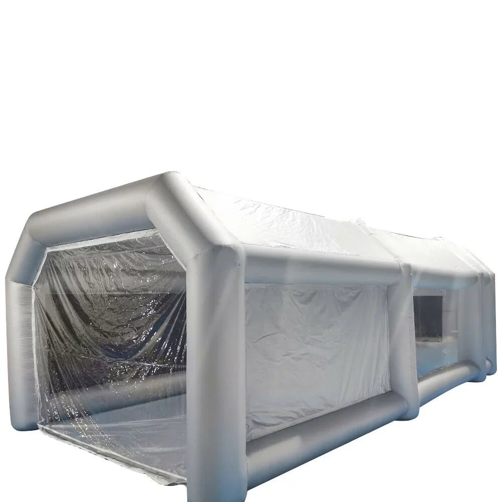 Tent Large 6x3x2.5m Air Car Paint Booth with Portable OUKANING Paint Filter Inflatable Car