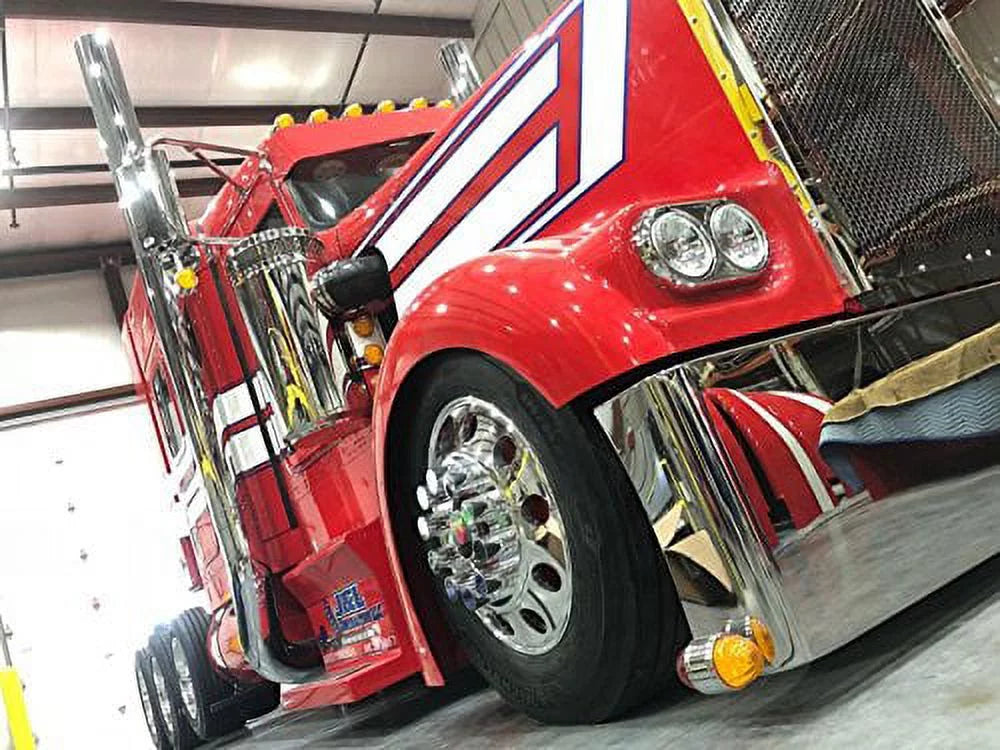 Tanks Luster Renegade Rebel Pro USA 24 Rims Bottle etc. Polish Liquid Polish Oz for on Cut High Aluminum Red by Wheels Bumpers Heavy Metal Products