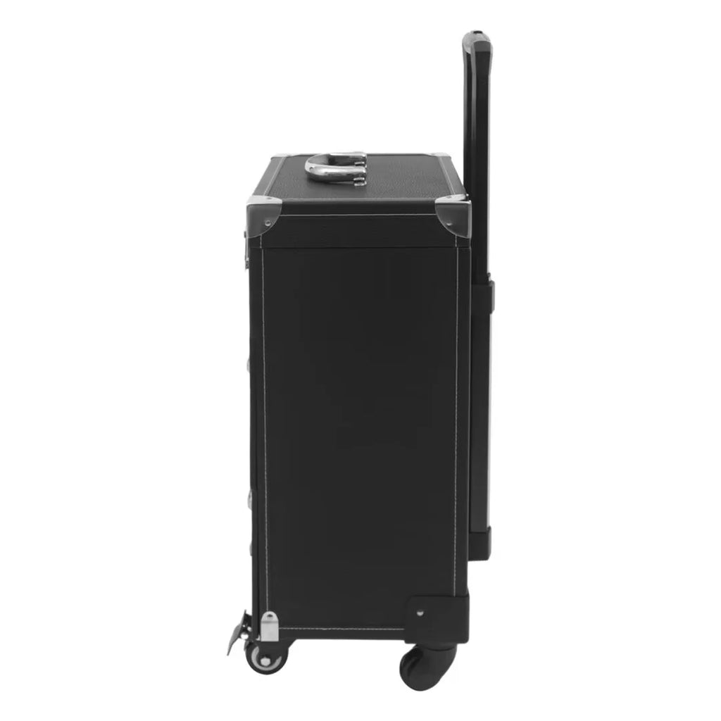 Case TFCFL Tiers Nail Organizer Train Rolling Makeup Makeup Polish Case Wheels 3 4 Trolley