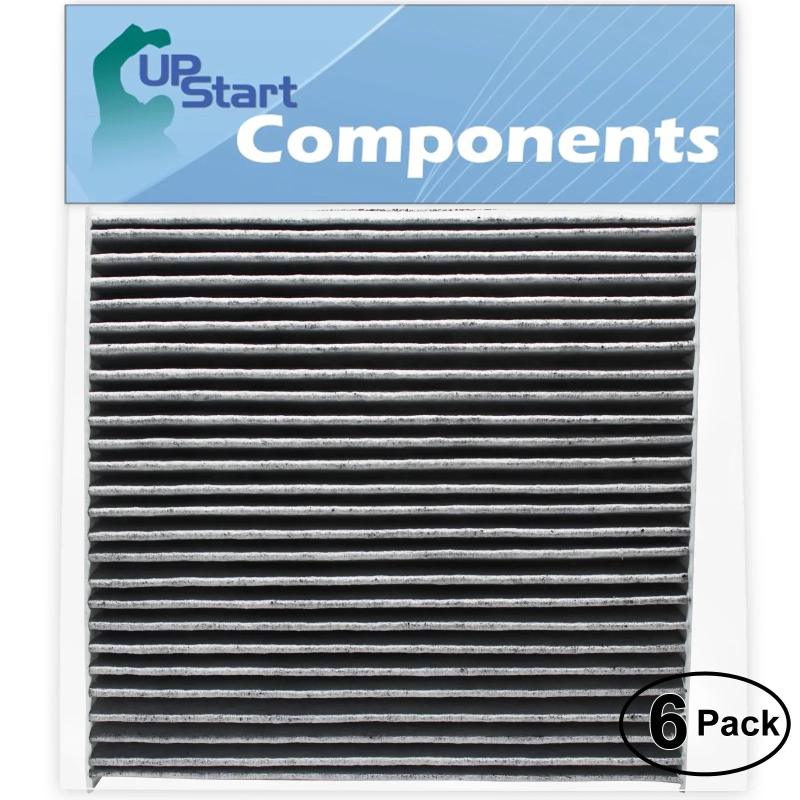 Car/Automotive Air Activated Replacement Filter 80292-TF0-G01 Carbon, Cabin ACF-11182 - for 6-Pack for HONDA
