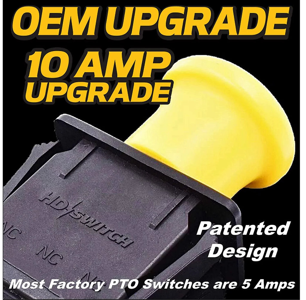 fits Freedom SMZ-48, Scag Clutch Tiger Cub AMP SSZ-20CV Cheetah - Sealed 10 Upgrade 463034 PTO Z Blade IP53 HD Switch Switch