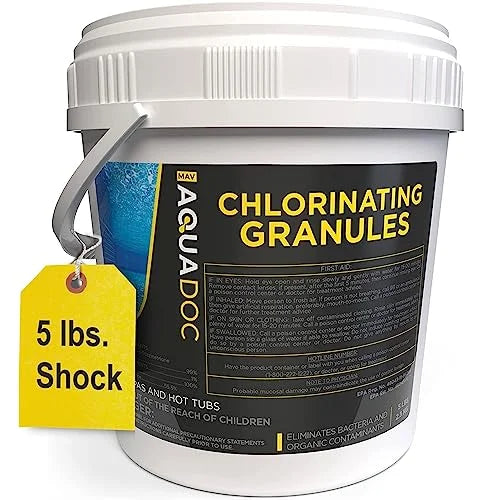 Shock Treatment This Saltwater Shock great AquaDoc Treatment Pool Pool Pools for - Swimming Ground Shocking is Pools Super Pool Shock - for Above Pool Pools and Inground Acting Shock - a Fast Chlorine