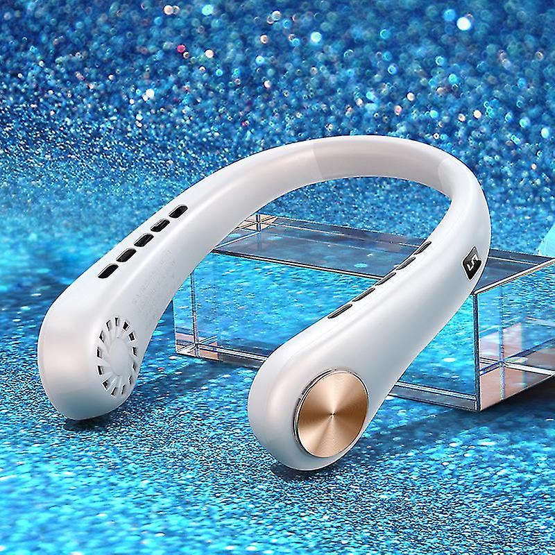 Rechargeable Cooling Neck Bladeless Cooler Usb Fan Neckband