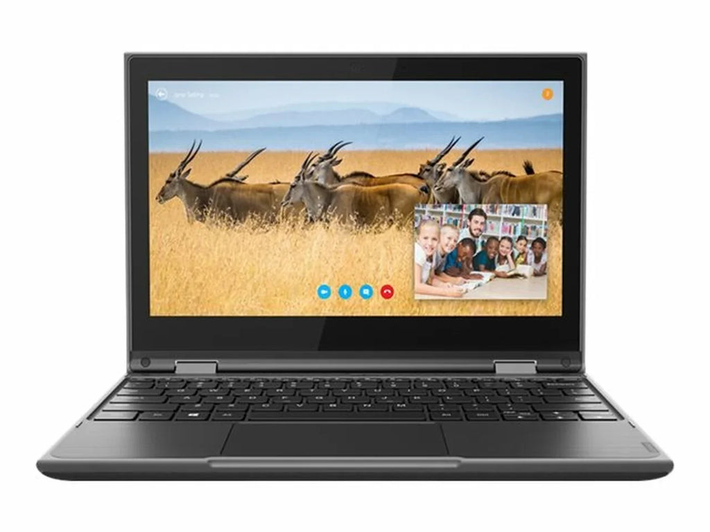 Webcam, OS MediaTek MTK Chromebook, Core, 11.6 RAM, Lenovo Quad HD, 300e 32GB 4GB (Fair) Pre-Owned Chrome inches eMMC, 8173C