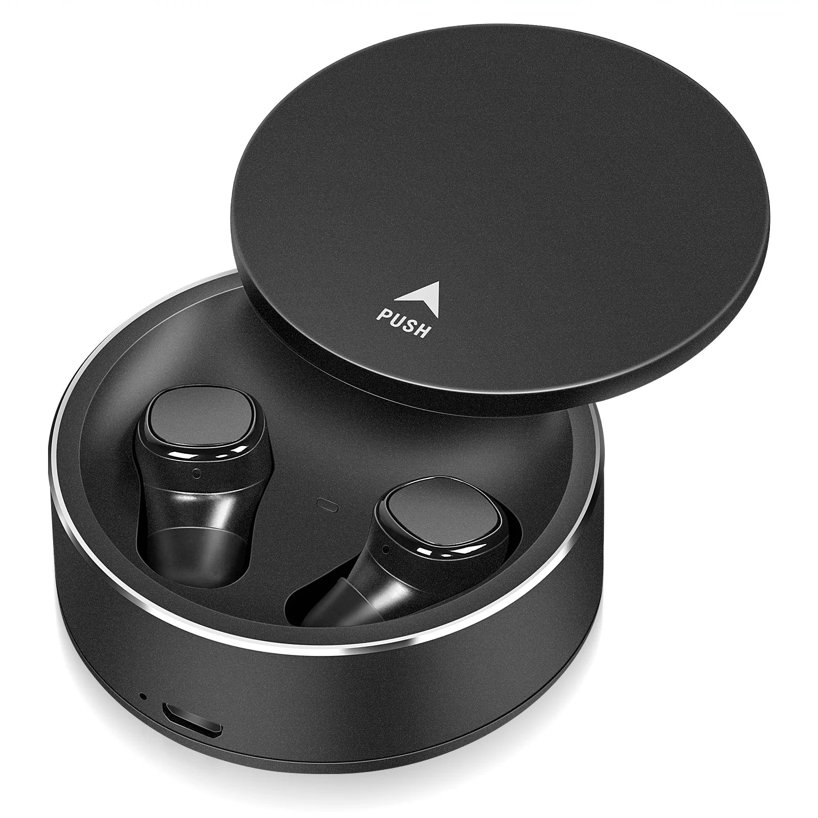 For Built-in Headphones Earphones in-Ear X7 Touch Mic True Mic with 12s Bass Earbuds 5.0 Control Earbuds Waterproof - Wireless Bluetooth Black UrbanX HTC IPX5 Desire Deep Sports