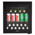 cu. Danby ft. Cooler, Free-Standing Wine Black 1.8